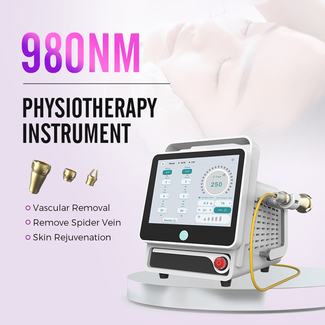 High-performance 980nm Diode Laser Machine for Vascular Lesion Treatments